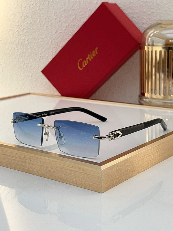 Cartier Sunglasses AAAA-6344