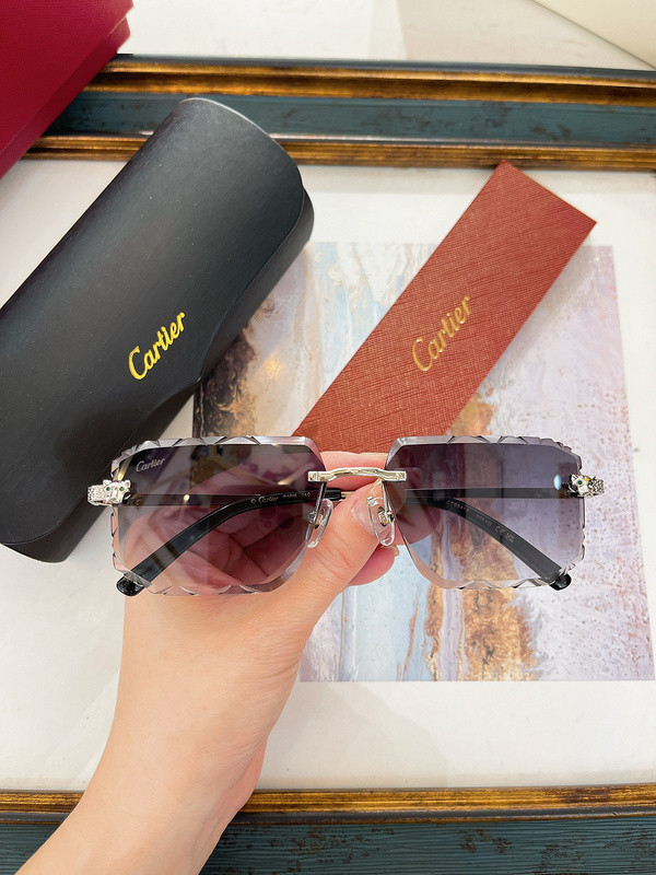 Cartier Sunglasses AAAA-6117