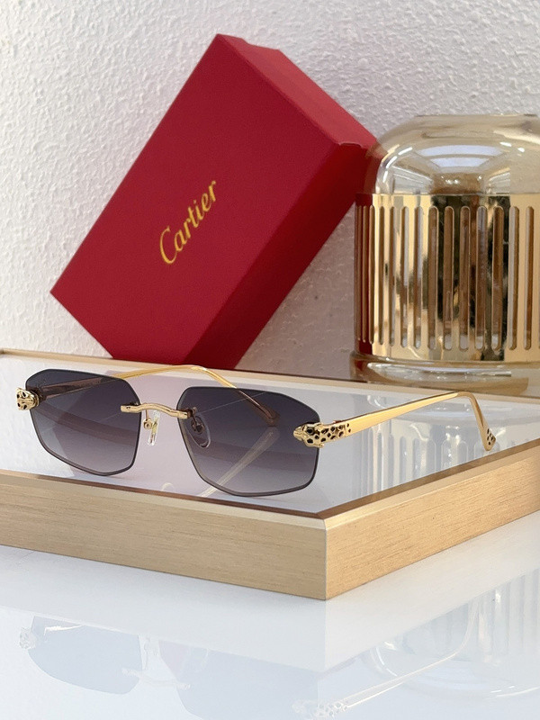 Cartier Sunglasses AAAA-6812