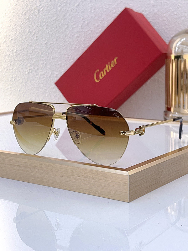 Cartier Sunglasses AAAA-6480