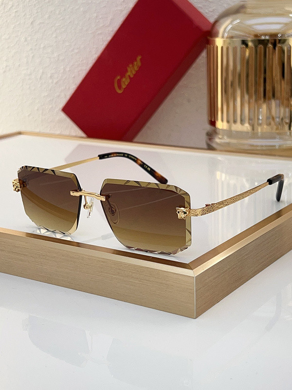 Cartier Sunglasses AAAA-6742