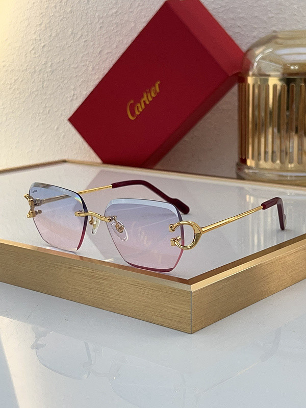 Cartier Sunglasses AAAA-6826