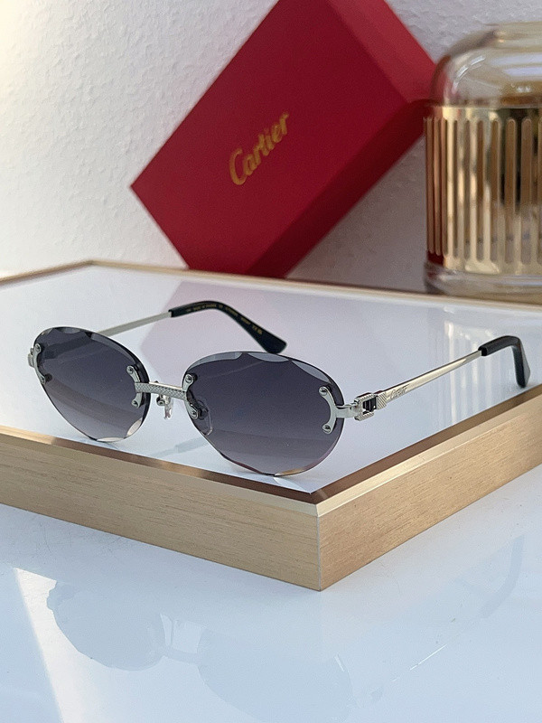 Cartier Sunglasses AAAA-6798