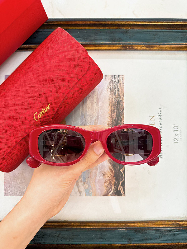 Cartier Sunglasses AAAA-6077