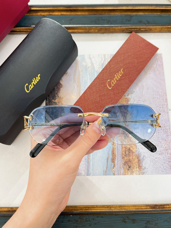 Cartier Sunglasses AAAA-6058