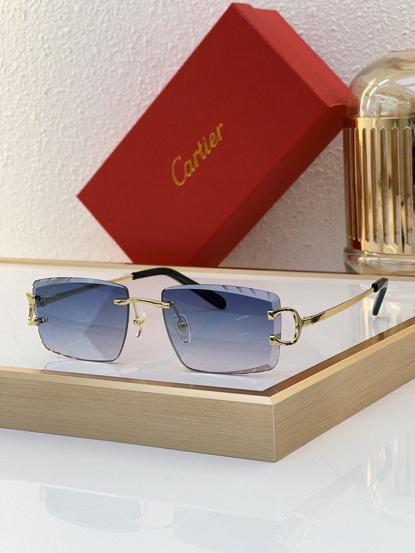 Cartier Sunglasses AAAA-6297