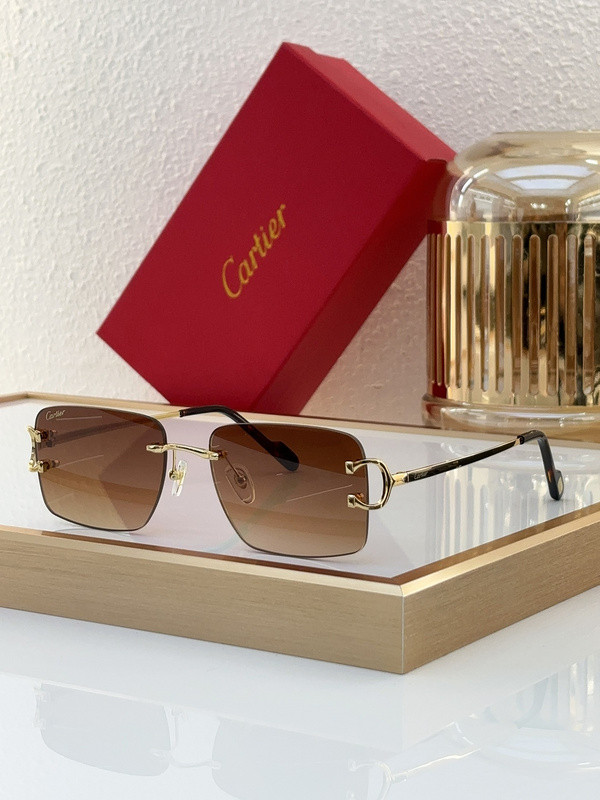 Cartier Sunglasses AAAA-6382