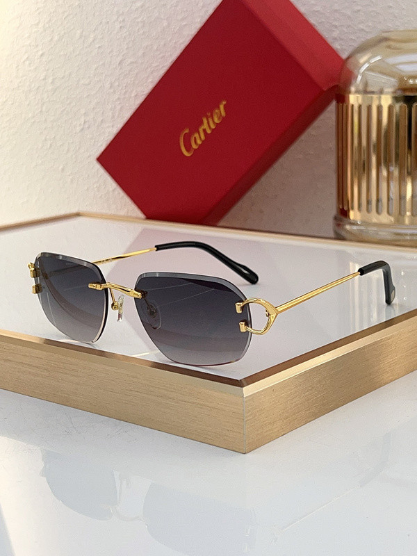 Cartier Sunglasses AAAA-6643