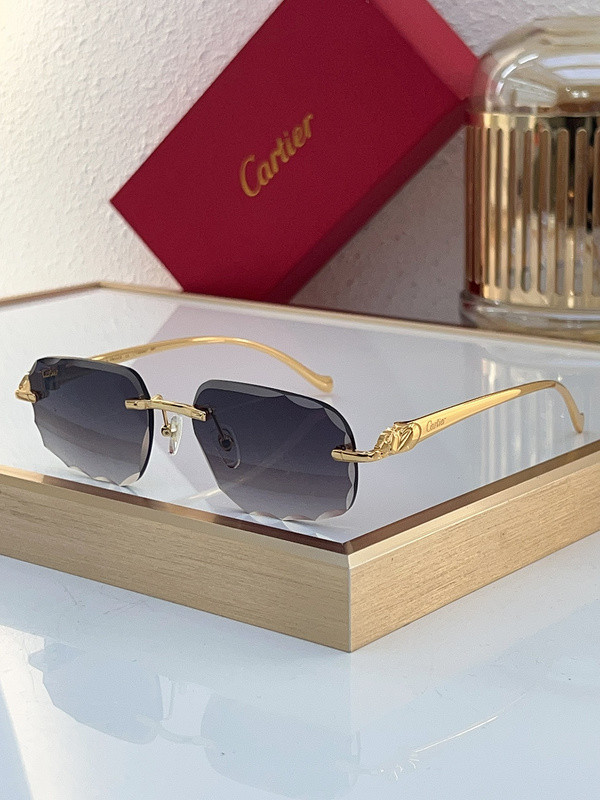 Cartier Sunglasses AAAA-6286