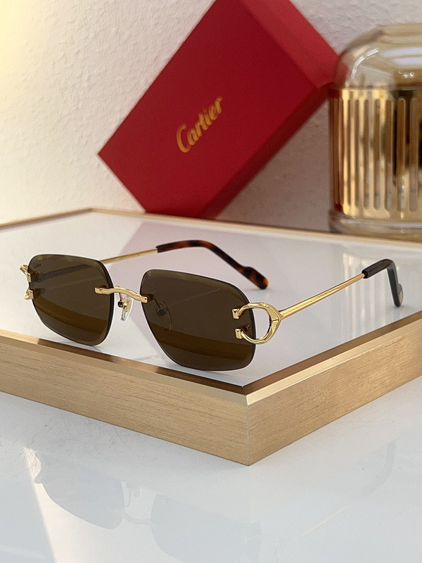 Cartier Sunglasses AAAA-6835
