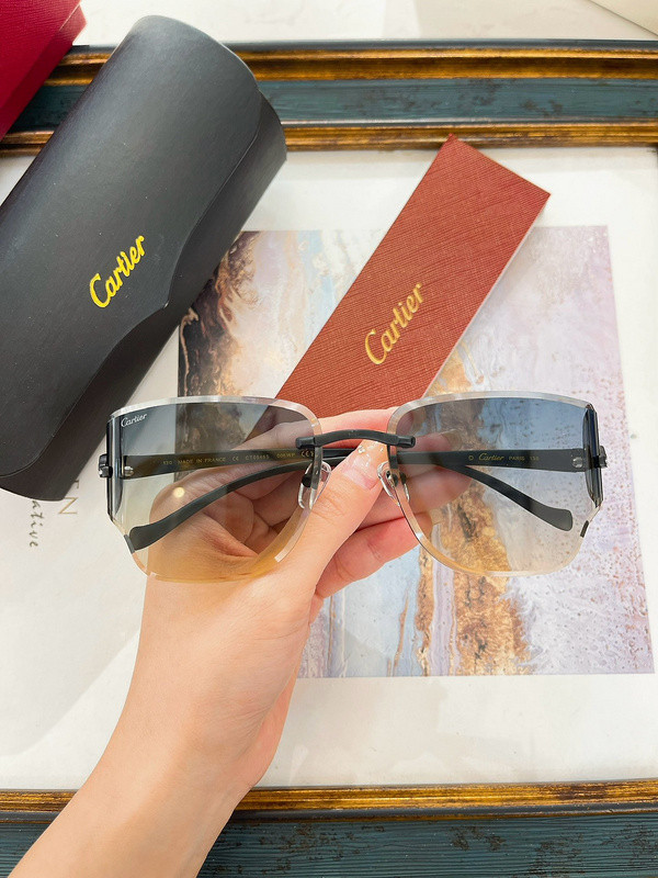 Cartier Sunglasses AAAA-6135