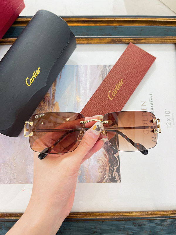 Cartier Sunglasses AAAA-5964