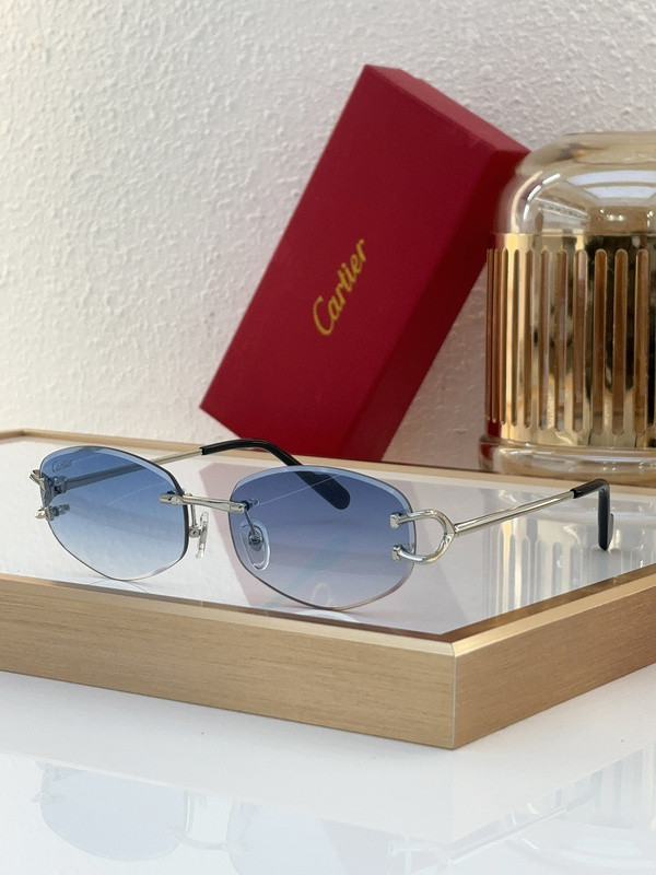 Cartier Sunglasses AAAA-6637