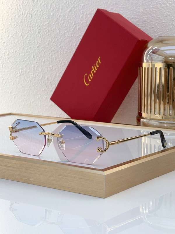 Cartier Sunglasses AAAA-6293