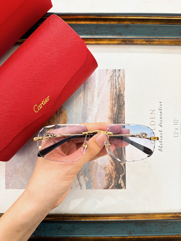 Cartier Sunglasses AAAA-5941