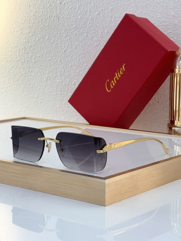 Cartier Sunglasses AAAA-6771