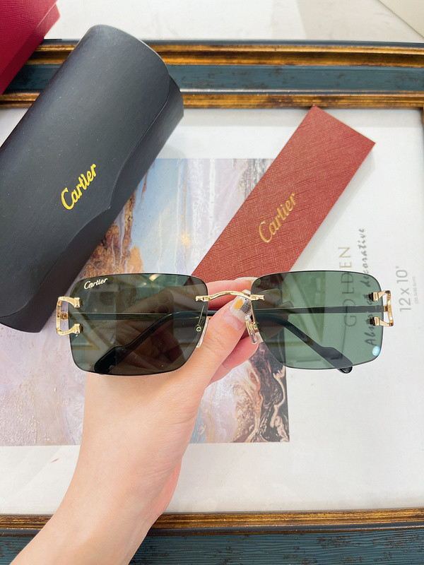 Cartier Sunglasses AAAA-5965