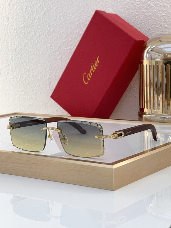 Cartier Sunglasses AAAA-6260