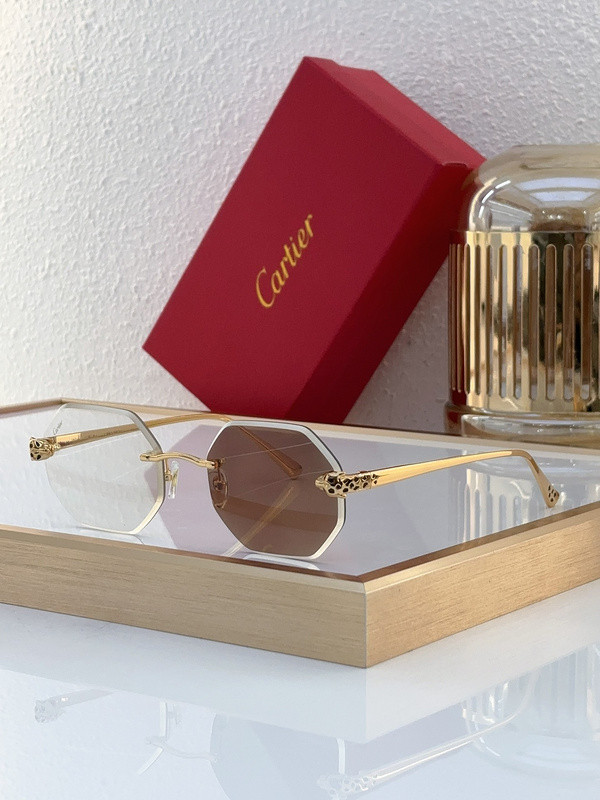 Cartier Sunglasses AAAA-6819