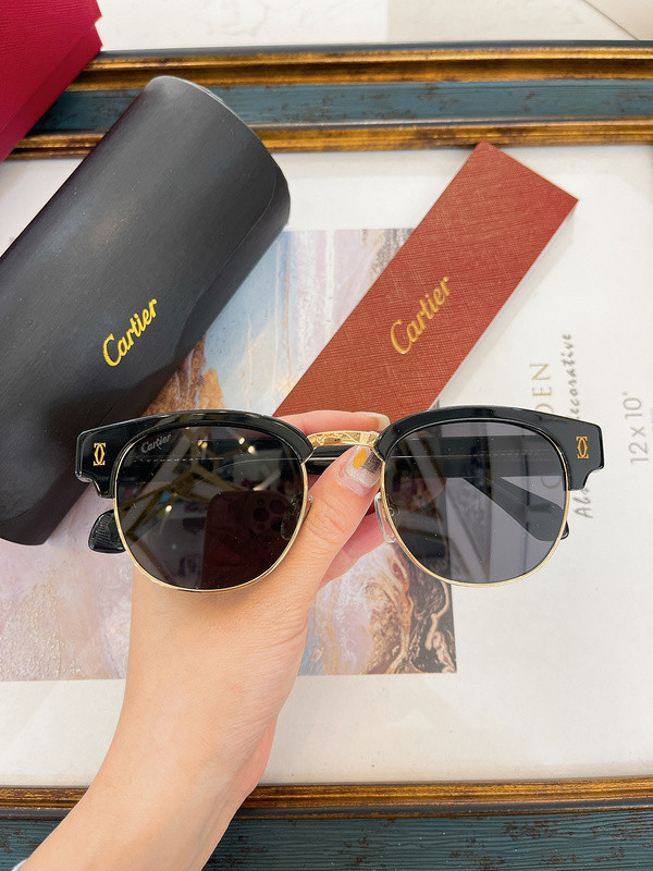 Cartier Sunglasses AAAA-5988