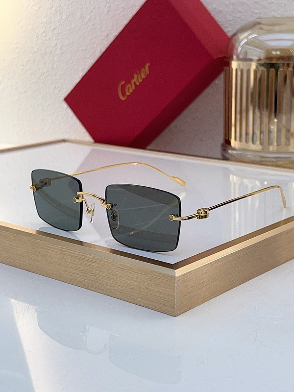 Cartier Sunglasses AAAA-6421