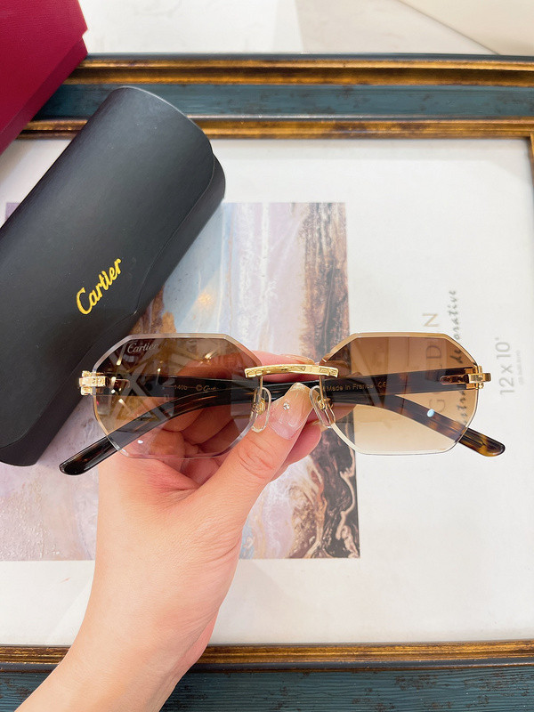 Cartier Sunglasses AAAA-6018
