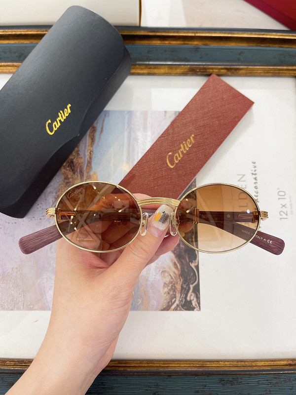 Cartier Sunglasses AAAA-5934