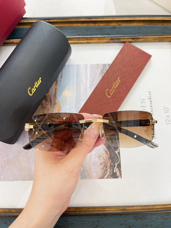 Cartier Sunglasses AAAA-5885