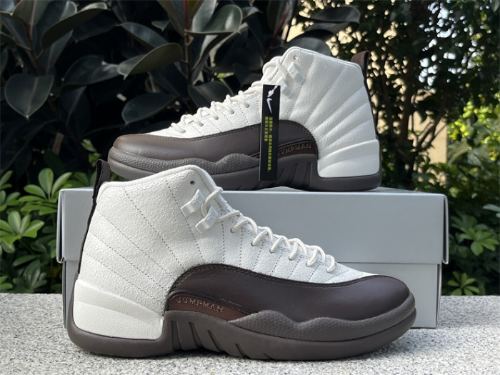 Authentic SoleFly x Air Jordan 12 “Baroque Brown”