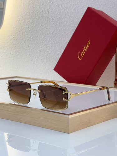 Cartier Sunglasses AAAA-6868