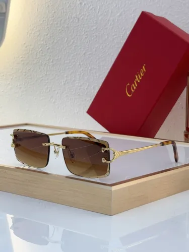 Cartier Sunglasses AAAA-6868