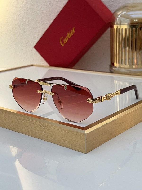 Cartier Sunglasses AAAA-6851