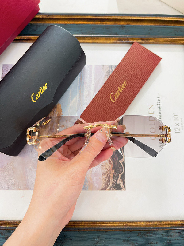 Cartier Sunglasses AAAA-5897