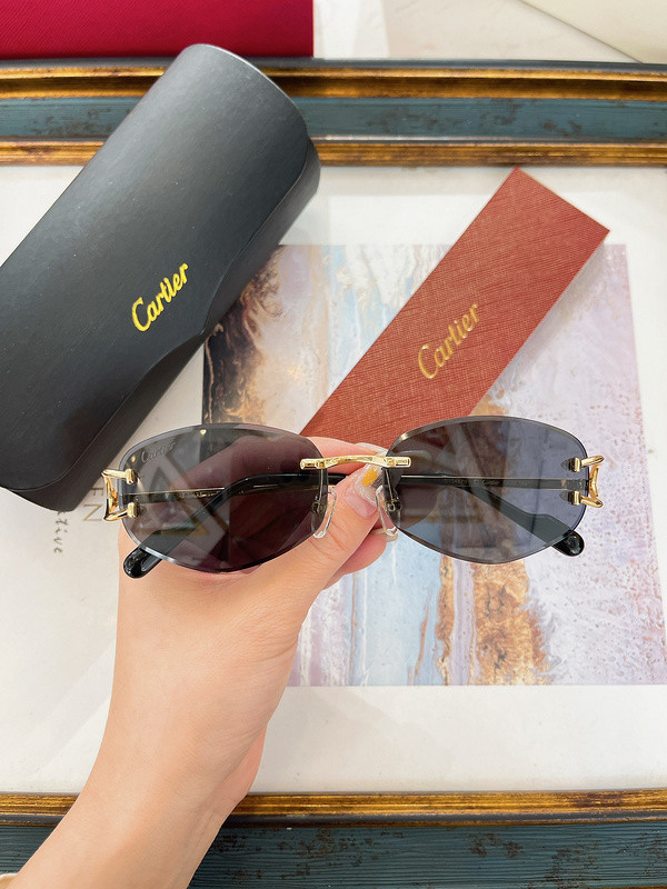 Cartier Sunglasses AAAA-6042