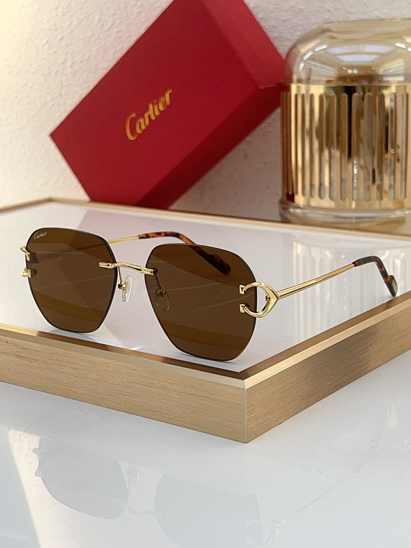Cartier Sunglasses AAAA-6442