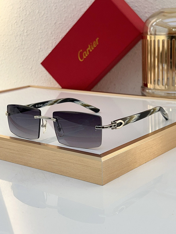 Cartier Sunglasses AAAA-6343