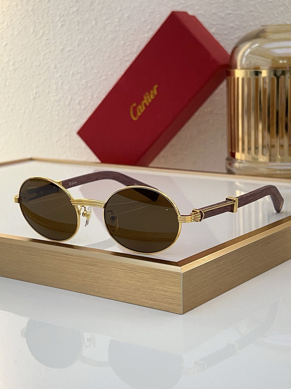 Cartier Sunglasses AAAA-6353
