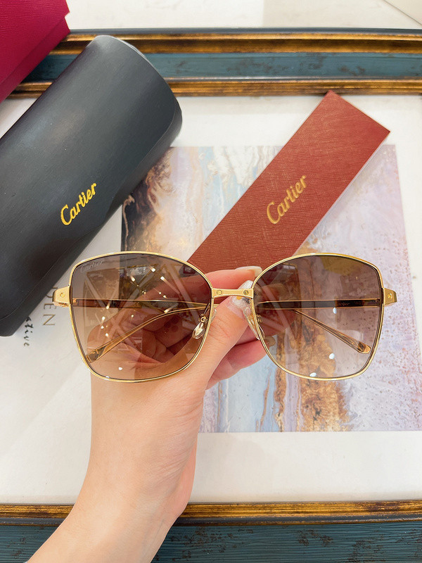 Cartier Sunglasses AAAA-5959