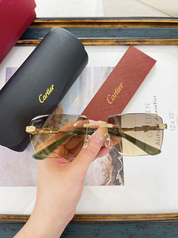 Cartier Sunglasses AAAA-6184