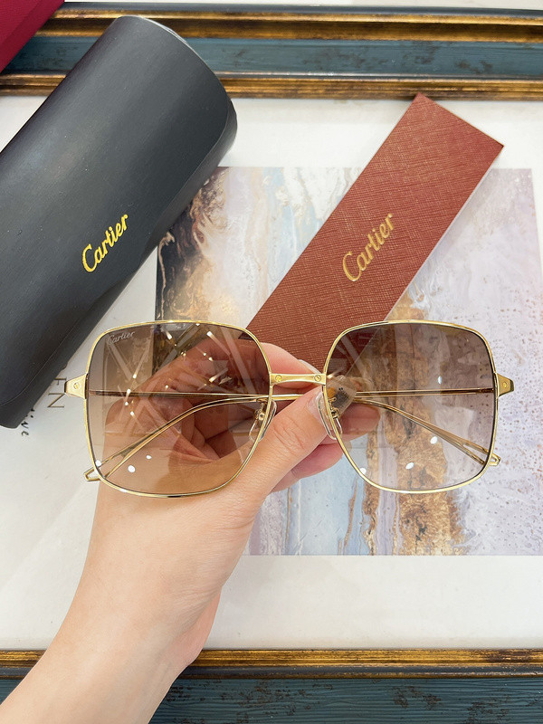 Cartier Sunglasses AAAA-5951