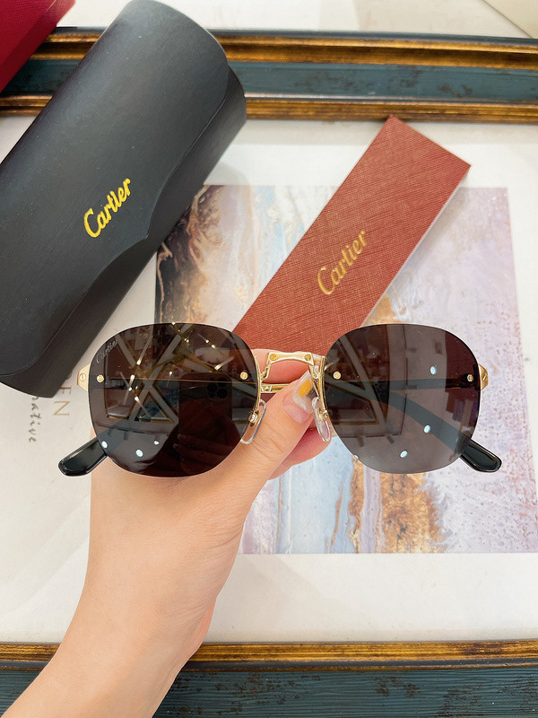 Cartier Sunglasses AAAA-6031