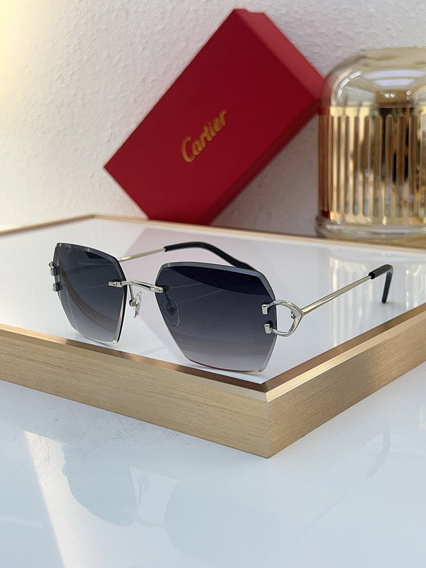 Cartier Sunglasses AAAA-6615
