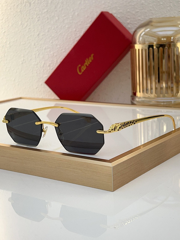 Cartier Sunglasses AAAA-6724