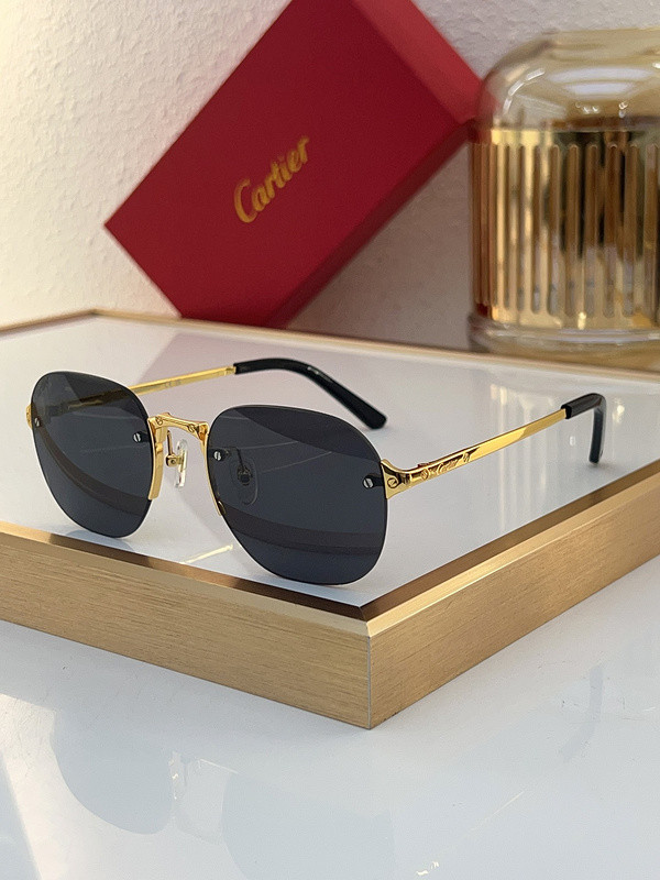 Cartier Sunglasses AAAA-6528