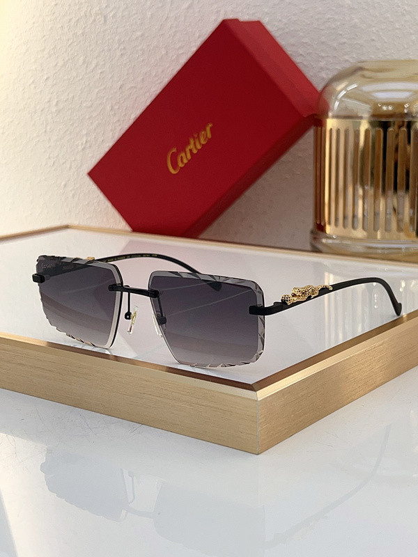 Cartier Sunglasses AAAA-6754