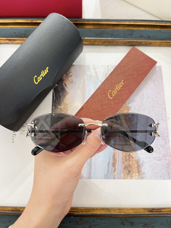 Cartier Sunglasses AAAA-6038