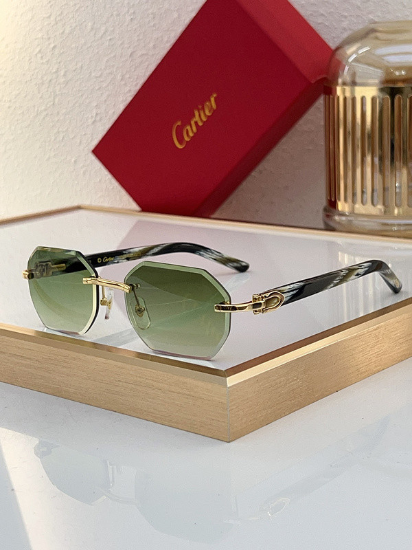 Cartier Sunglasses AAAA-6515