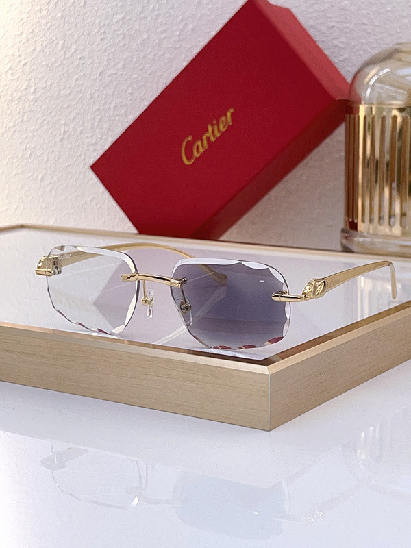 Cartier Sunglasses AAAA-6276