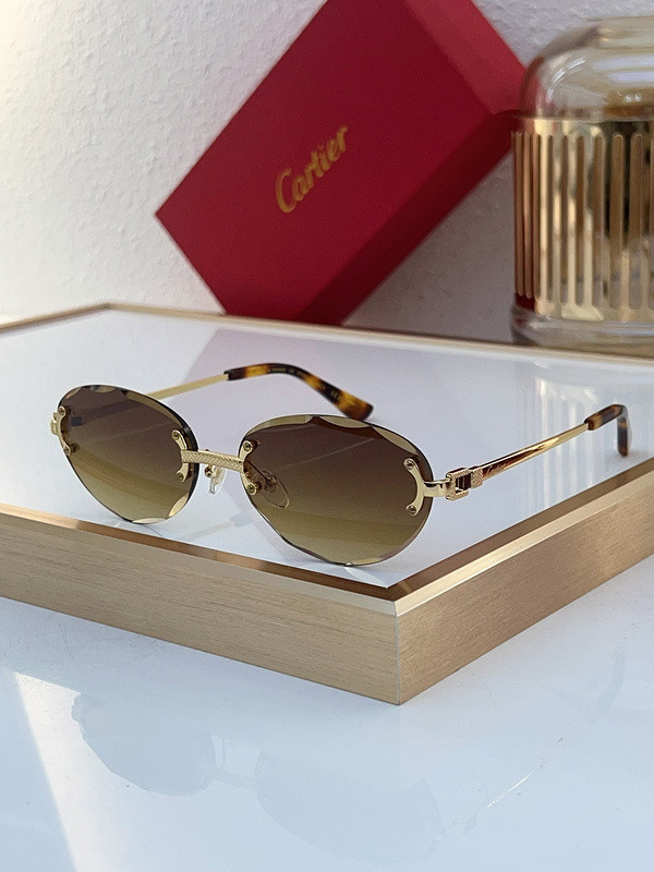 Cartier Sunglasses AAAA-6797