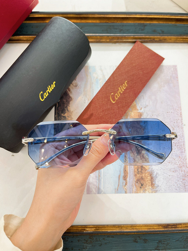 Cartier Sunglasses AAAA-6112